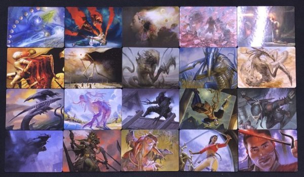画像2: MTG モダンホライゾン イラストコレクション 54種 各1枚セット (2)