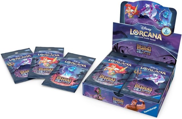 画像1: 予約　タカラトミー(TAKARA TOMY) ディズニー・ロルカナ・TCG 日本語版 ブースターパック 逆襲のアースラ　1BOX (1)