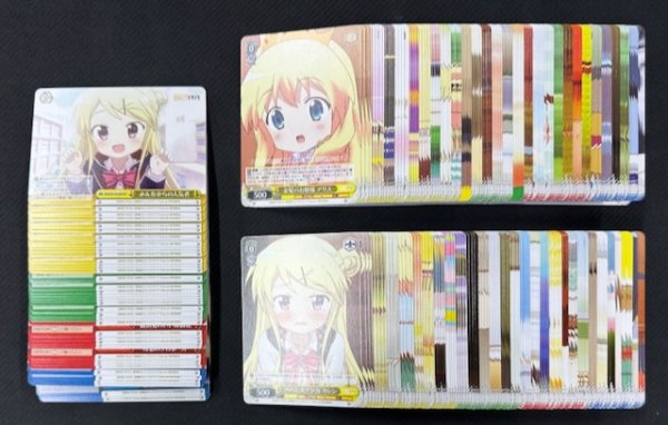 画像1: ヴァイスシュヴァルツ きんいろモザイク 15th Anniversary　U28種+C28種+CR12種　各4枚セット (1)