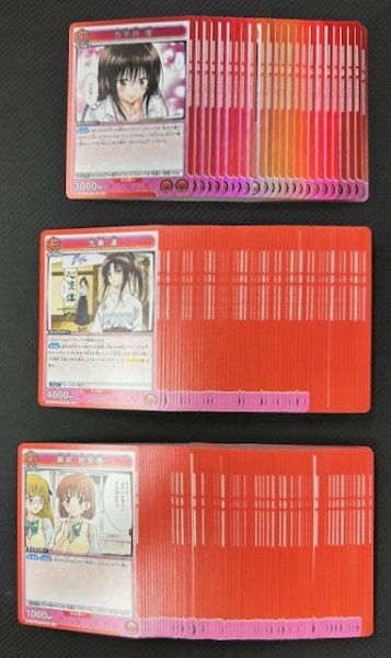 画像1: ユニオンアリーナ To LOVEる-とらぶる- Memory of Heroines 　赤 R6種+U14種+C16種　各4枚セット (1)