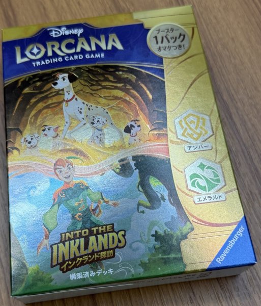 画像1: タカラトミー(TAKARA TOMY) ディズニー・ロルカナ・TCG 日本語版 構築済みデッキ インクランド探訪 アンバー・エメラルド (1)