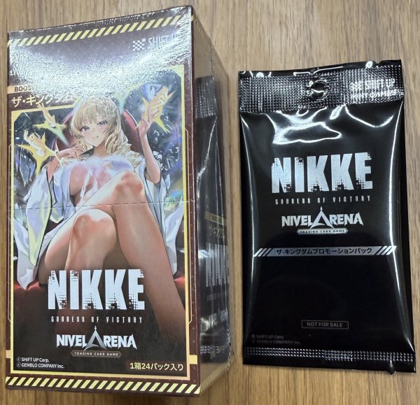 画像1: NIKKE ブースター BT02 ザ・キングダム  特典プロモ付 1BOX (1)