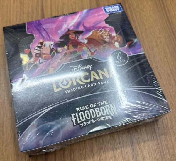 画像1: タカラトミー(TAKARA TOMY) ディズニー・ロルカナ・TCG 日本語版 ブースターパック フラッドボーンの渾沌  1BOX (1)