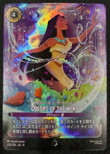 画像1: 【WINTERSPELL エンチャンテッド】カラー・オブ・ザ・ウィンド COLORS OF THE WIND　228/204 (1)