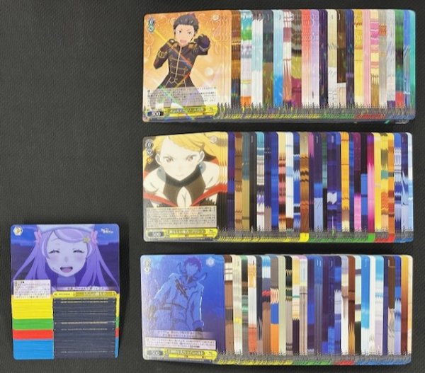 画像1: ヴァイスシュヴァルツ 「Re:ゼロから始める異世界生活」Vol.4 R22種+U28種+C28種+CR12種　各4枚セット (1)