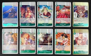 ONE PIECEカードゲーム 世界最強の戦士【OP-17】 紫 レア+アンコモン+