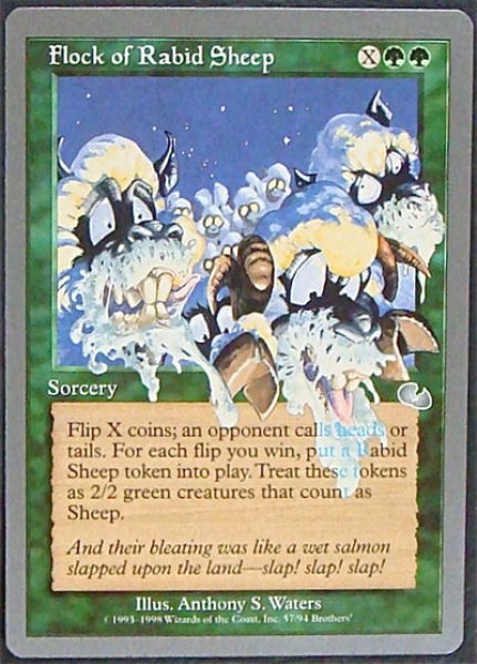 画像1: 【アングルード】 Flock of Rabid Sheep　緑 57/94 (1)