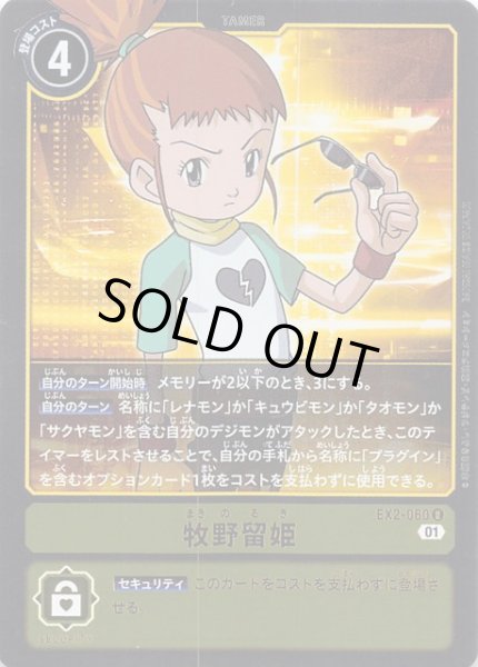 画像1: 【デジタルハザード レア】牧野留姫　EX2-060 (1)