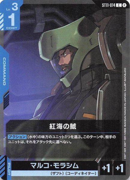 画像1: 【Aquatic Assault コモン】紅海の鯱　ST11-014 (1)