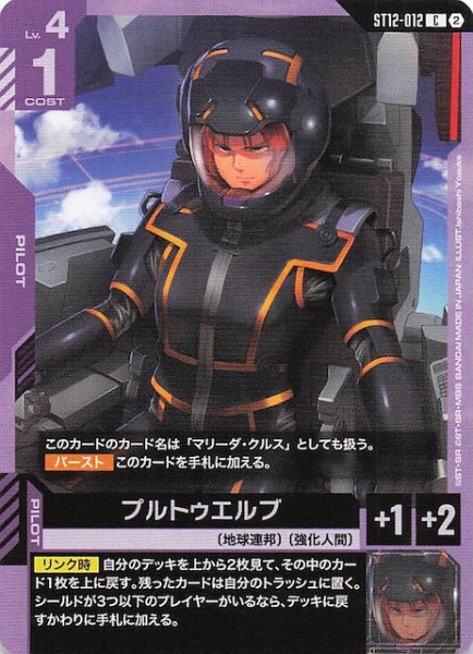 画像1: 【Raging Onslaught コモン】プルトゥエルブ　ST12-012 (1)
