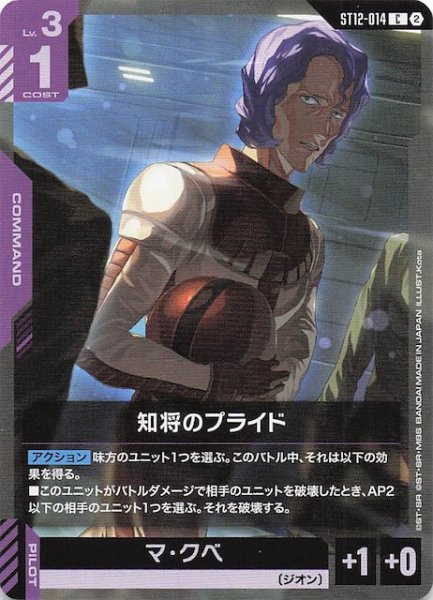 画像1: 【Raging Onslaught コモン】知将のプライド　ST12-014 (1)