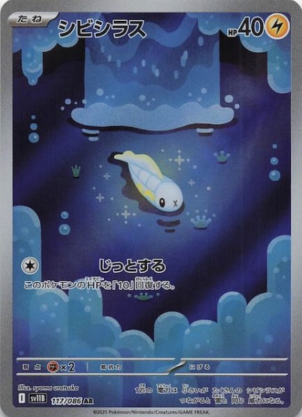 画像1: 【ブラックボルト AR】シビシラス　117/086 (1)