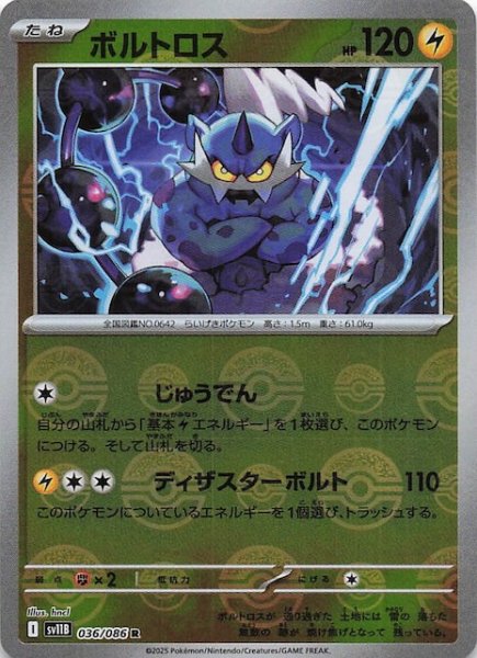 画像1: 【ミラー仕様 ブラックボルト R】ボルトロス　036/086 (1)