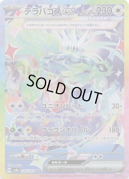 テラスタルフェスex SAR】テラパゴスex 226/187 - マナソース