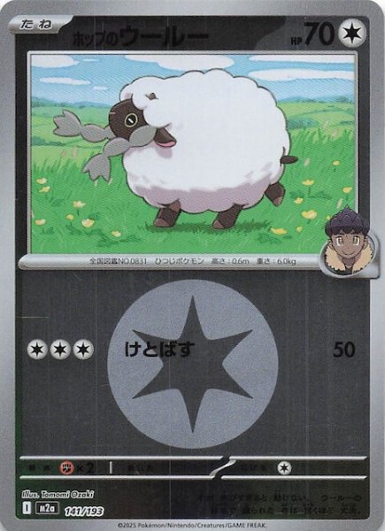 画像1: 【エネルギーマーク仕様 MEGAドリームex】ホップのウールー　141/193 (1)