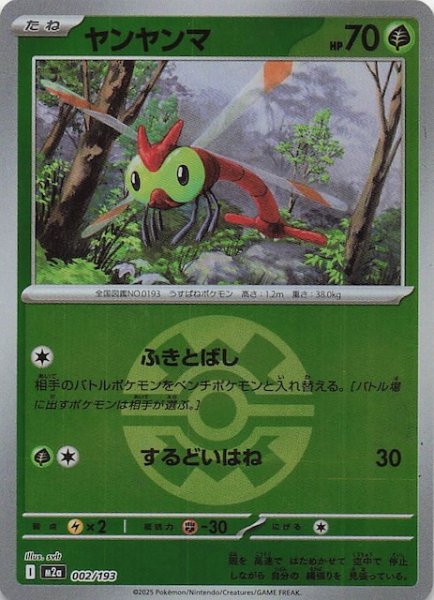 画像1: 【ミラー仕様 MEGAドリームex】ヤンヤンマ　002/193 (1)