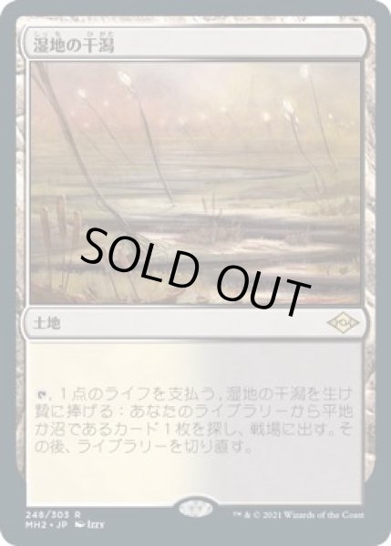画像1: 【モダンホライゾン２ レア】湿地の干潟　248/303 (1)