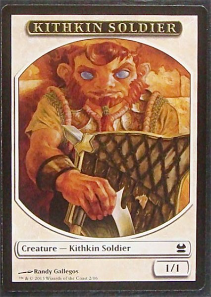 画像1: 【モダンマスターズ トークン】 KITHKIN SOLDIER　2/16　(英語) (1)