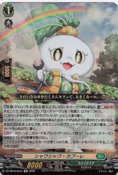 画像1: 【Re】シャワシャワ・カブーレ　DZ-SS16/Re34 (1)