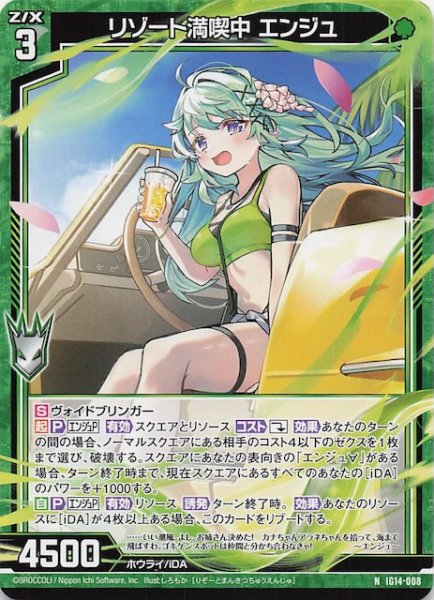 画像1: 【N】リゾート満喫中 エンジュ　IG14-008 (1)