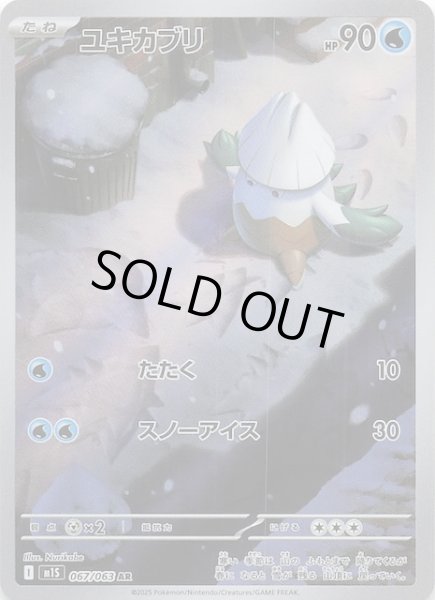 画像1: 【メガシンフォニア AR】ユキカブリ　067/063 (1)