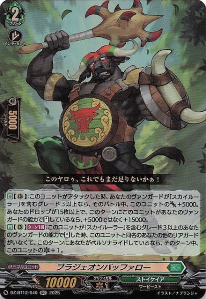 画像1: 【RR】ブラジェオンバッファロー　DZ-BT12/040 (1)