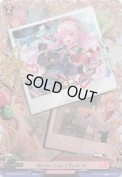画像1: 【FR】Winter Live Check It！　DZ-LBT02/FR22 (1)