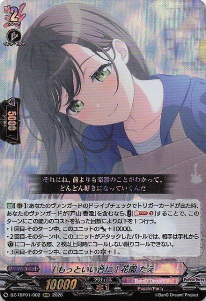 画像1: 【RRR】［もっといい音に］花園 たえ　DZ-TBP01/002 (1)