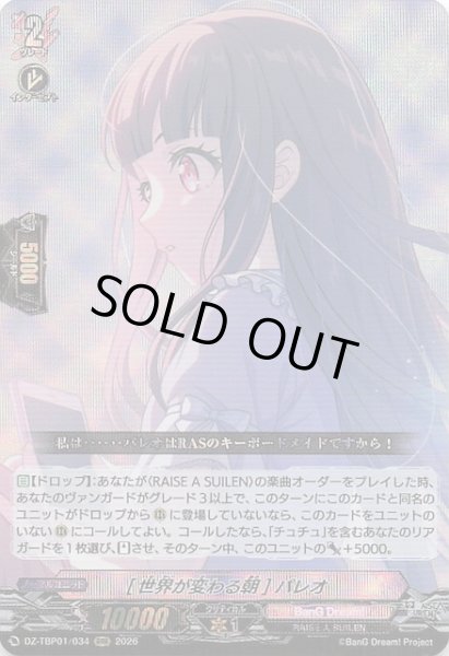 画像1: 【RRR】［世界が変わる朝］パレオ　DZ-TBP01/034 (1)