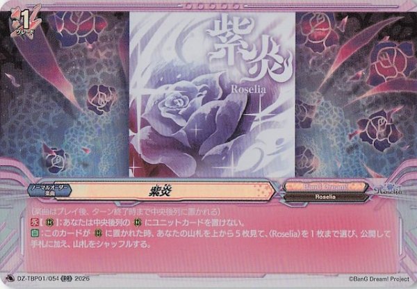 画像1: 【RR】紫炎　DZ-TBP01/054 (1)