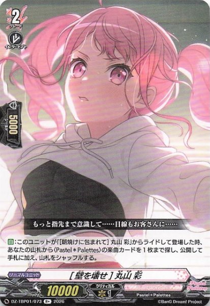 画像1: 【R+】［壁を壊せ］丸山 彩　DZ-TBP01/073 (1)