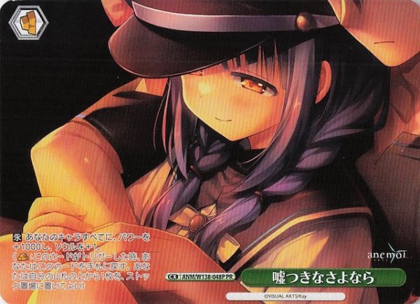 画像1: 【ノーマル ボックス特典PR】嘘つきなさよなら ANM/W138-048P (1)