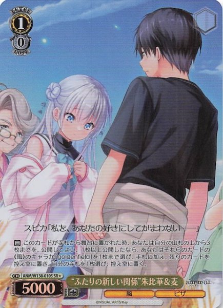 画像1: 【SR1】“ふたりの新しい関係”朱比華＆麦 ANM/W138-010S (1)