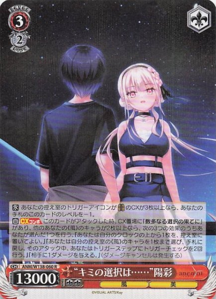 画像1: 【R】“キミの選択は・・・・・・”陽彩 ANM/W138-060 (1)