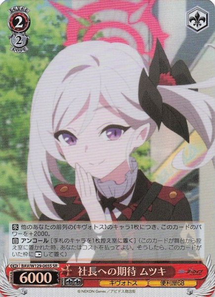 画像1: 【SR】社長への期待 ムツキ BAV/W129-065S (1)