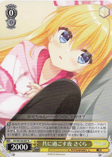 画像1: 【R】共に過ごす夜 さくら　DC/W128-007 (1)