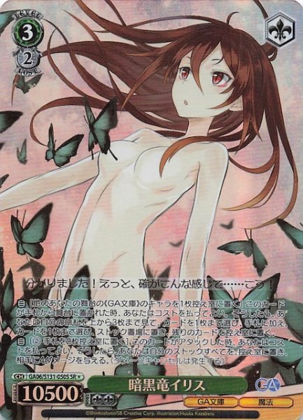 画像1: 【星1 SR】暗黒竜イリス GA06/S131-050S (1)