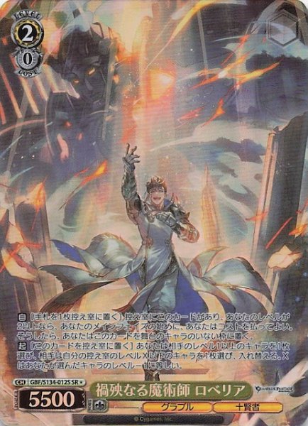 画像1: 【星1 SR】禍殃なる魔術師 ロベリア GBF/S134-012S (1)