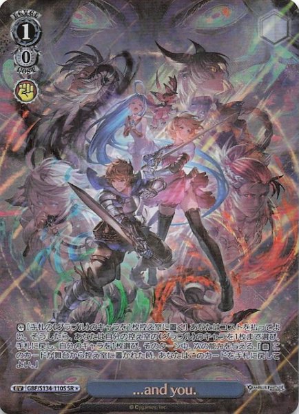 画像1: 【星1 SR】and you. GBF/S134-110S (1)