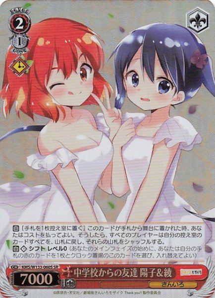 画像1: 【SR】中学校からの友達 陽子＆綾　KMS/W133-060S (1)