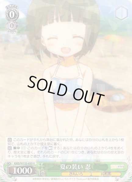 画像1: 【R】夏の装い 忍　KMS/W133-035 (1)