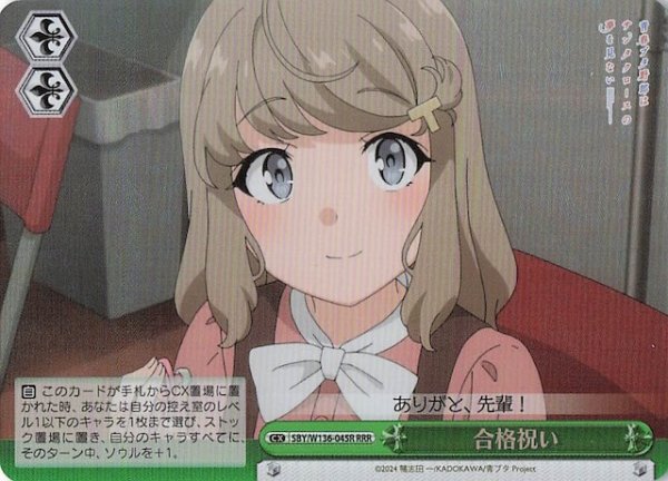 画像1: 【RRR】合格祝い　SBY/W136-045R (1)