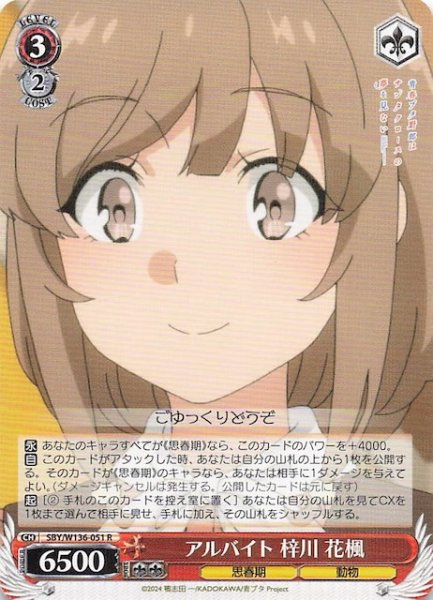 画像1: 【R】アルバイト 梓川 花楓　SBY/W136-051 (1)