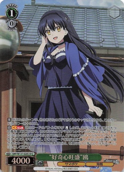 画像1: 【星2 SR】“好奇心旺盛”鴎　SMP/W137-020S (1)