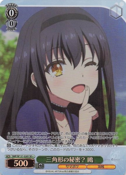 画像1: 【星1 SR】三角形の秘密？ 鴎　SMP/W137-028S (1)