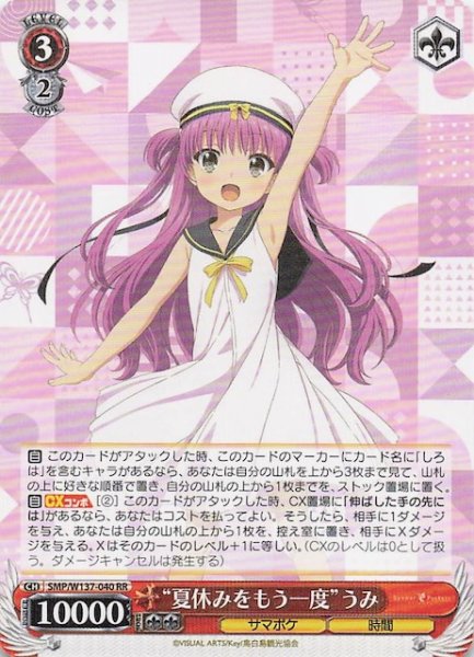 画像1: 【RR】“夏休みをもう一度”うみ　SMP/W137-040 (1)