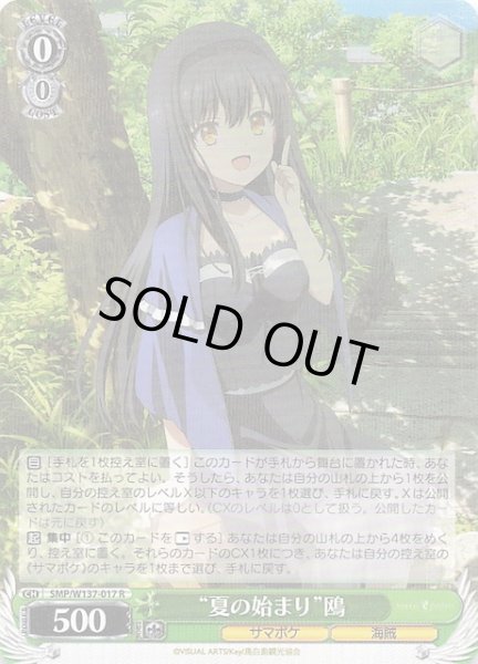 画像1: 【R】“夏の始まり”鴎　SMP/W137-017 (1)