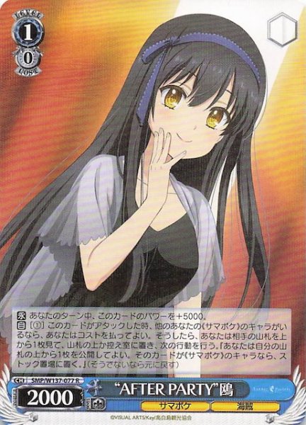画像1: 【R】“AFTER PARTY”鴎　SMP/W137-077 (1)