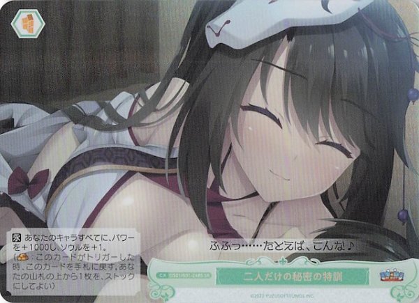 画像1: 【SR】二人だけの秘密の特訓　OS01/R01-048S (1)