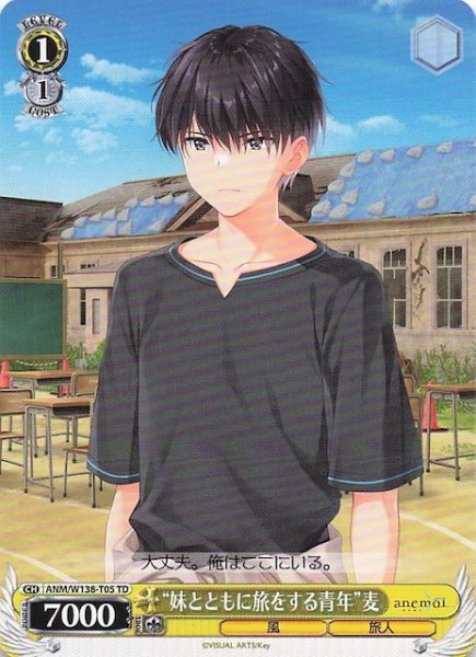 画像1: 【TD】“妹とともに旅をする青年”麦　ANM/W138-T05 (1)